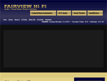 Tablet Screenshot of fairviewhifi.com